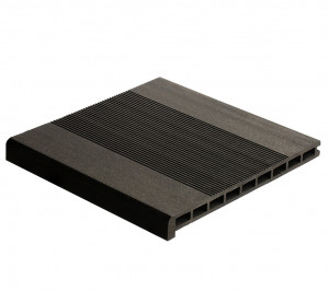 Ступень дпк Polywood пустотелая Графит Ступень дпк Polywood пустотелая Графит