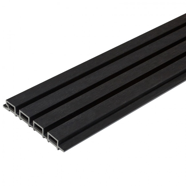 Реечная панель Тимбертекс коэкструзия Черный Реечная панель Тимбертекс коэкструзия Черный